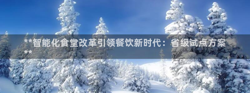 尊龙凯时ag旗舰厅官网客服：**智能化食堂改革引领餐饮新时代